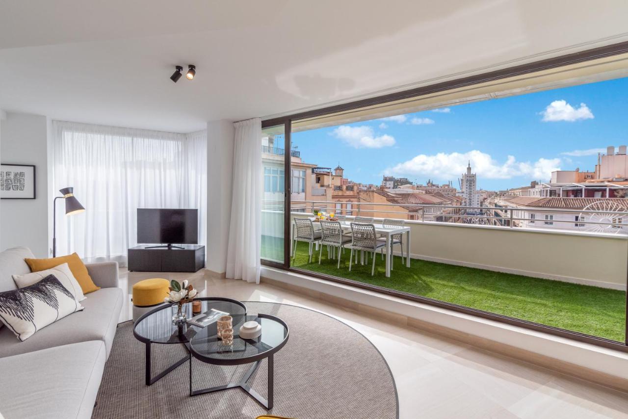 Exclusive Penthouse & Terrace By Ele Apartments Malaga Ngoại thất bức ảnh